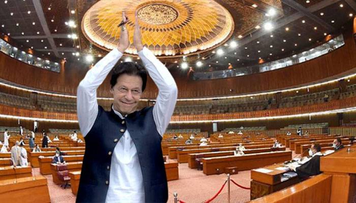وزیراعظم عمران خان نے قومی اسمبلی کا اعتماد جیت لیا