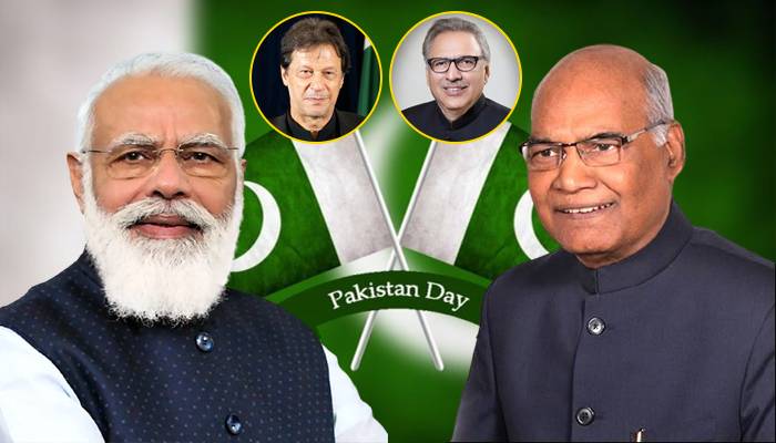 یوم پاکستان پر بھارتی وزیر اعظم و صدر کی پاکستانیوں کو مبارکباد