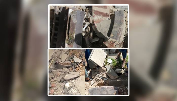 کراچی کے میوہ شاہ قبرستان میں پراسرار اشیاء کے گرنے کا واقعہ