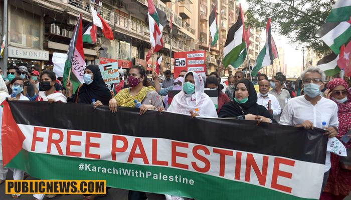 یوم یکجہتی فلسطین: ملک بھر میں ریلیاں اور مظاہرے