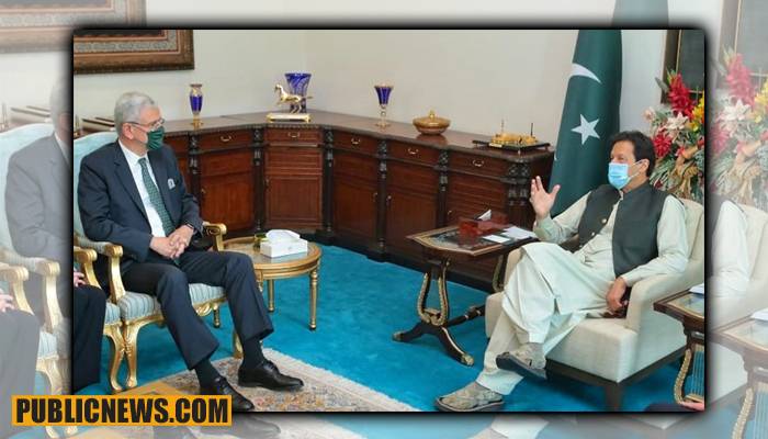 وزیر اعظم عمران خان اور صدر یو این جنرل اسمبلی کی ملاقات