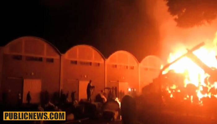 ملتان: کاٹن فیکٹری میں آگ لگ گئی
