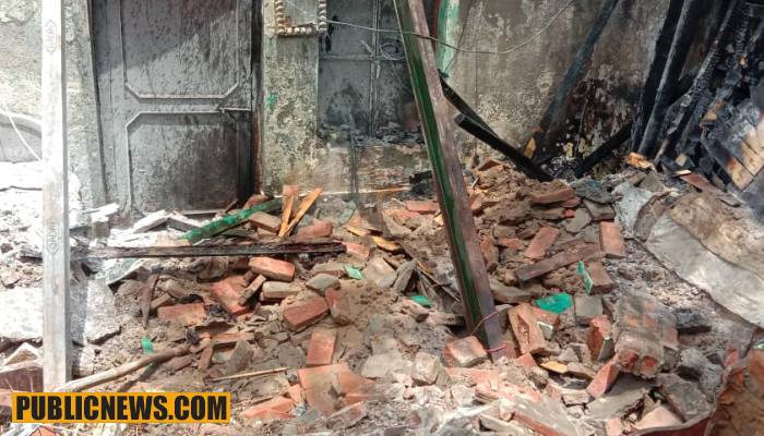 نوشہرہ: آتش بازی کے سامان کی تیاری کے دوران گھر میں دھماکہ