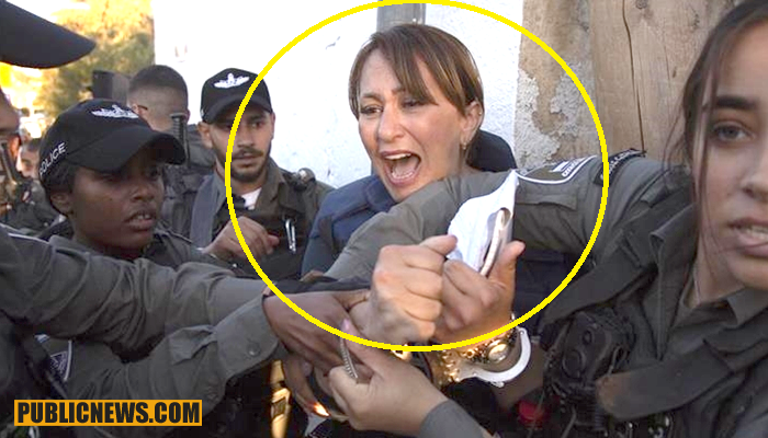 اسرائیلی فورسز کا خاتون صحافی پر مکوں ٗ ٹھڈوں سے حملہ