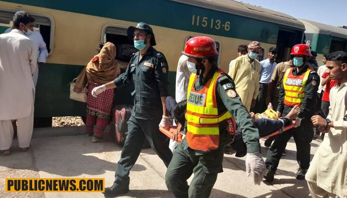 المناک ٹرین حادثہ، ٹوئٹر پر ٹاپ ٹرینڈ