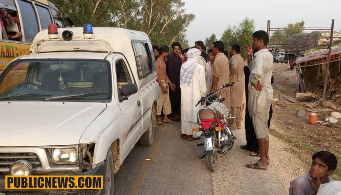 گھوٹکی: تیز رفتار مزدا الٹ گیا، 3 افراد جاں بحق، 3 زخمی