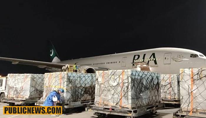 پی آئی اے کی خصوصی پرواز کورونا ویکسین لے کر اسلام آباد پہنچ گئی