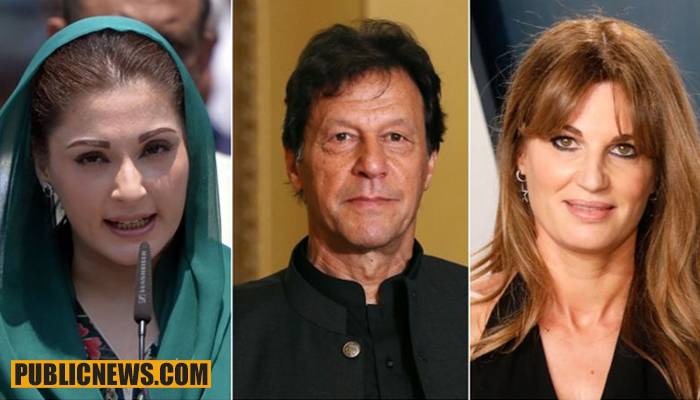 جمائما خان اور مریم نواز میں تلخ جملوں کا تبادلہ