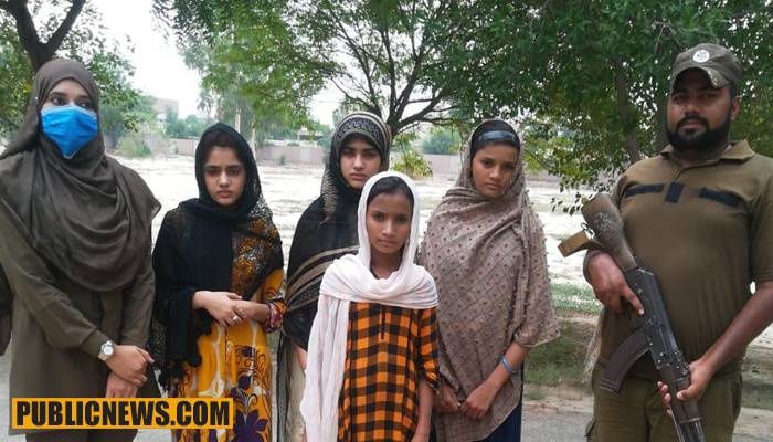 لاہور سےچار بچیوں کے اغواء کا ڈراپ سین