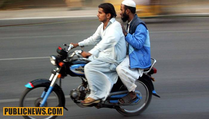 سندھ حکومت نے ڈبل سواری پر پابندی عائد کردی