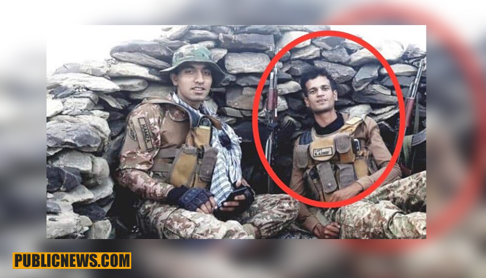 گاڑی بارودی سرنگ سے ٹکرا گئی، کیپٹن کاشف شہید