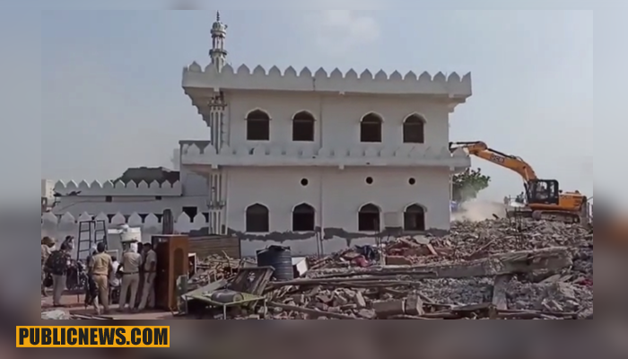 بھارت میں تاریخی بلال مسجد کی شہادت پر امت مسلمہ سیخ پا
