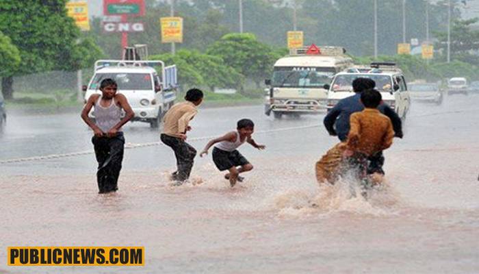 کراچی میں آج ہونے والی بارش کے اعداد و شمار جاری