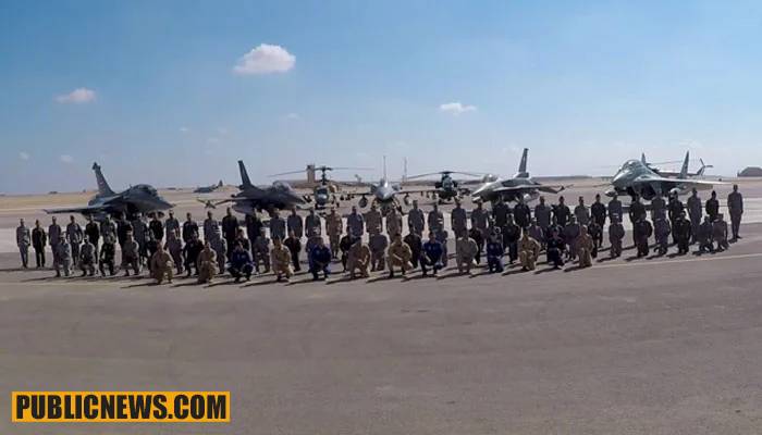 مصر میں ’برائٹ اسٹار‘ فوجی مشقوں میں پاک آرمی کی شرکت