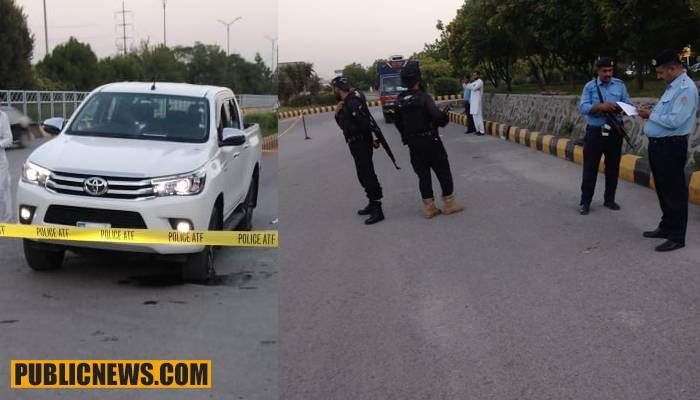 بنی گالہ کے علاقہ میں گاڑی پر فائرنگ، دو افراد قتل