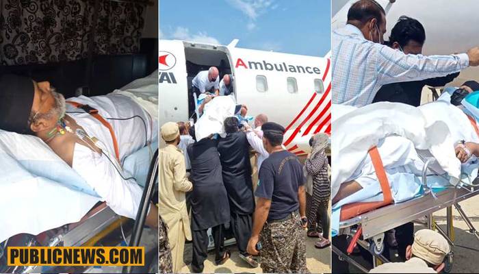عمر شریف کو امریکا لے جانے والی ایئر ایمبولینس خراب ہو گئی