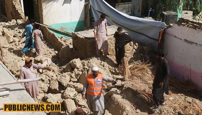 بلوچستان میں خوفناک زلزلے نے تباہی مچا دی