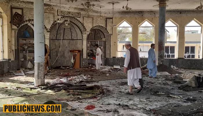 افغان شہر قندوز کی مسجد میں دھماکا، 100افراد جاں بحق
