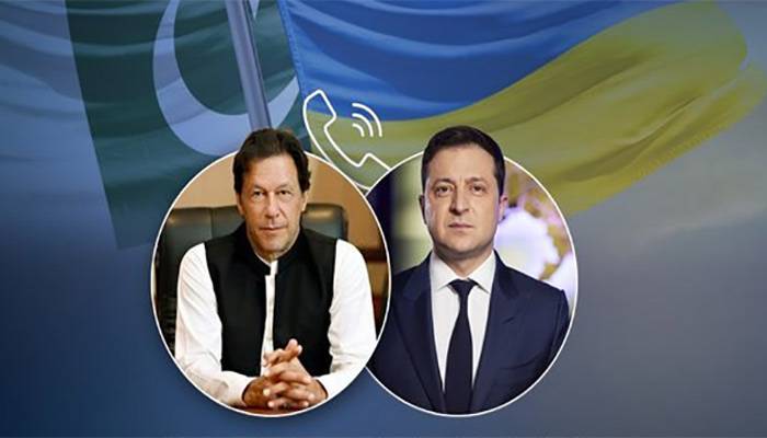 وزیراعظم عمران خان کو یوکرین کے صدر کا ٹیلیفون