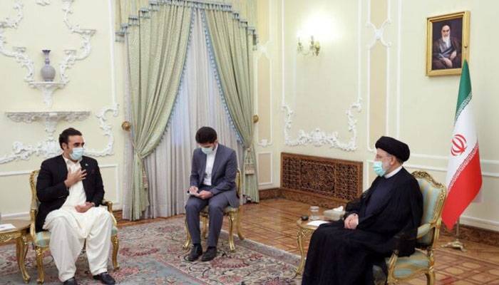 بلاول بھٹو کی ایران کے صدر آیت اللہ ابراہیم رئیسی سے ملاقات