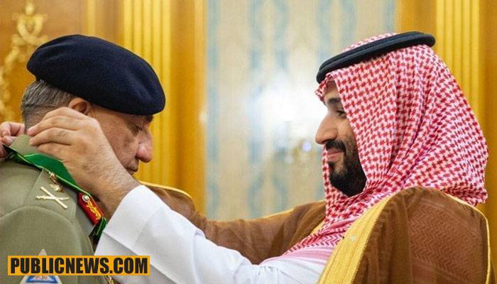 آرمی چیف کو سعودی عرب کے اعلیٰ ترین اعزاز سے نواز دیا گیا
