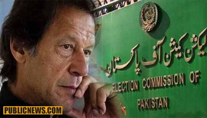 عمران خان کو توہین الیکشن کمیشن کا نوٹس جاری
