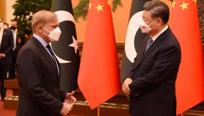 وزیرا عظم کی چینی صدر سےملاقات، اقتصادی تعاون پر بات چیت