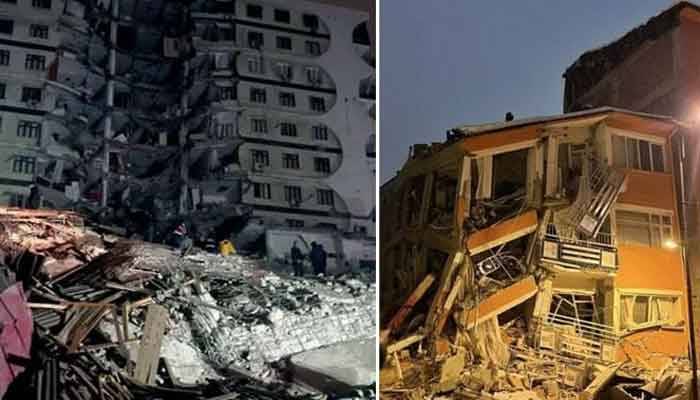 ترکیہ اور شام 7.8 شدت کے زلزلے سے لرز اٹھے، 2200 زائد افراد ہلاک ہوگئے