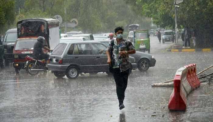 محکمہ موسمیات کی کل سے ملک کے مختلف علاقوں میں بارش کی پیشگوئی