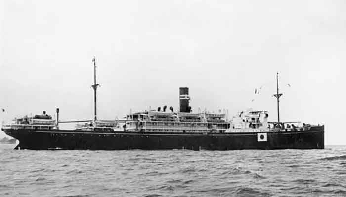 جنگ عظیم دوم کے دوران غرق ہونیوالے جاپانی بحری جہاز کا ملبہ مل گیا