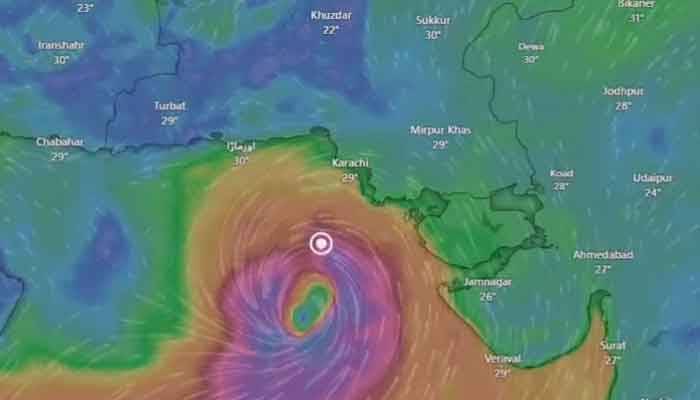 طوفان بپر جوئے کا پاکستان سے فاصلہ مزید کم