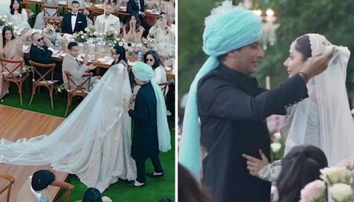 ماہرہ خان نے شادی پر کتنے لاکھ کا لباس پہنا ؟
