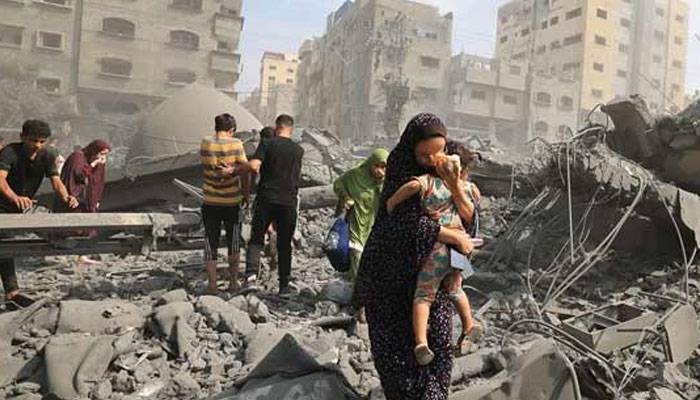 اسرائیل کی جانب سے غزہ میں نسل کشی جاری، شہید بچوں کی تعداد 2 ہزار سے تجاوز کر گئی