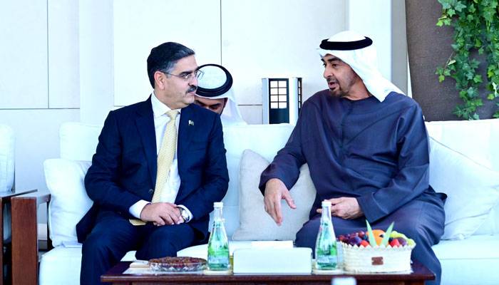 نگران وزیر اعظم کی یواے ای کے صدر شیخ محمد بن زید النہیان سے ملاقات