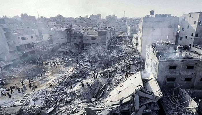 اسرائیل کا جنوبی غزہ میں ’اپنے سب سے بڑے اور تباہ کن بموں میں سے ایک‘ کا استعمال، رپورٹ