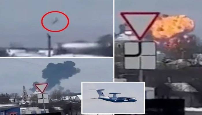 روس کا طیارہ حادثے میں یوکرینی میزائل داغے جانے کا الزام
