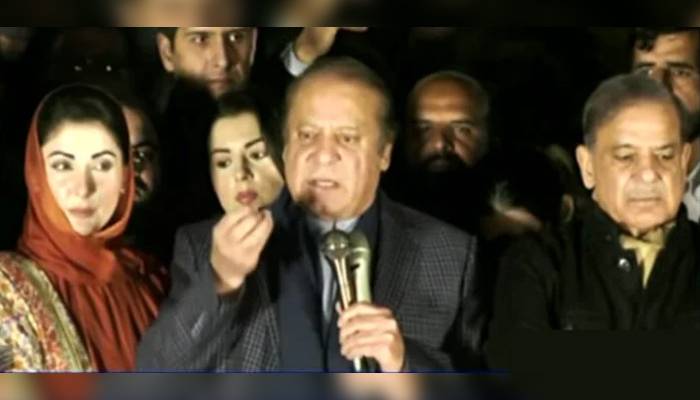 نواز شریف کی مل بیٹھ کر مشترکہ حکومت بنانے کی پیشکش