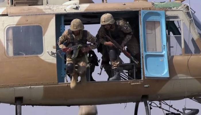 پاک فوج اور رائل سعودی لینڈ فورسز کے مابین مشترکہ فوجی تربیتی مشقیں 