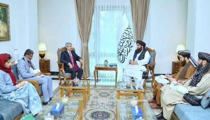 بھارتی نمائندہ خصوصی برائے افغانستان  کی افغان وزیر خارجہ سے ملاقات،تجارت بڑھانے پر بات چیت