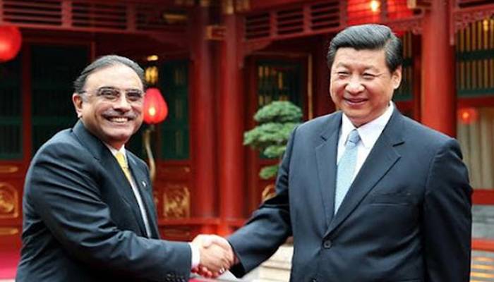 چینی صدر کی آصف زرداری کو صدرپاکستان منتخب ہونے پر مبارکباد