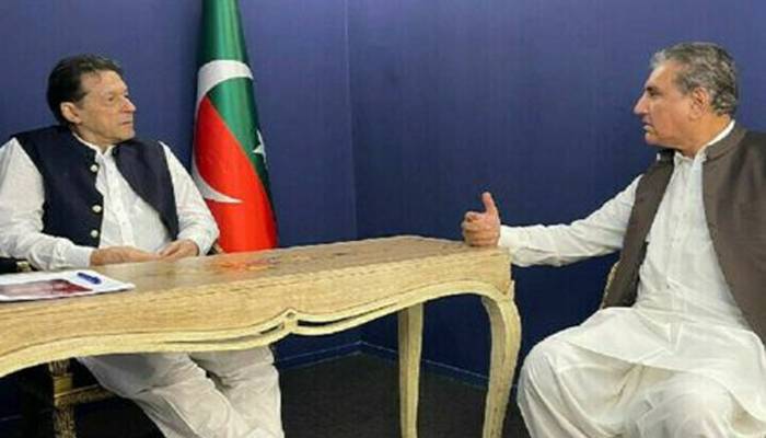 آزادی مارچ توڑ پھوڑ:عمران خان اور شاہ محمود کے پروڈکشن آرڈر جاری