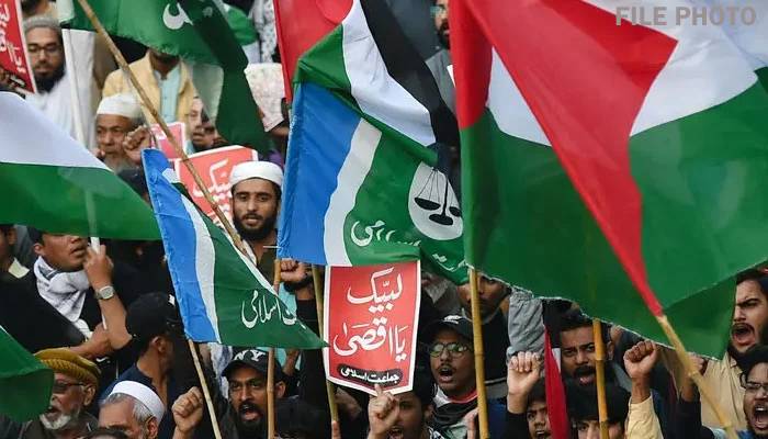فلسطینیوں کی حمایت میں لاہورسمیت کئی شہروں میں یوم القدس منایا گیا