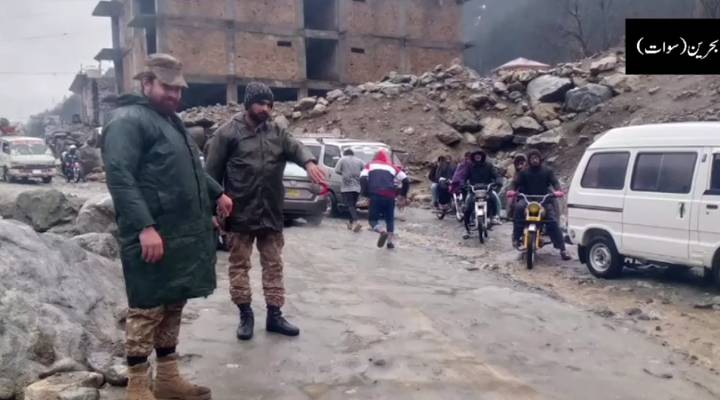 سوات: شدید بارشوں کے بعد پاک فوج کا ریسکیو آپریشن جاری