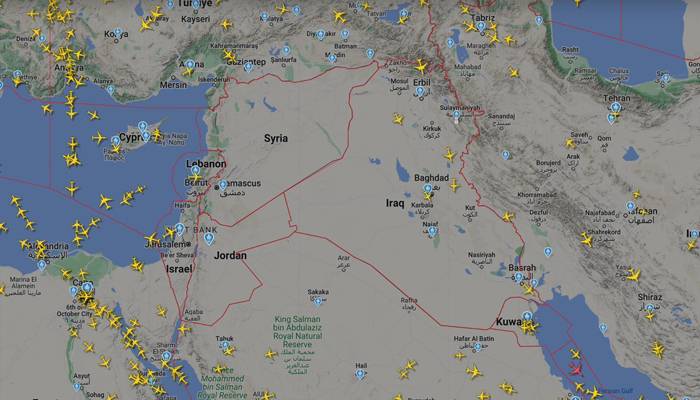 ایران اسرائیل کشیدگی: کئی ممالک نے پروازوں کا رخ موڑ لیا