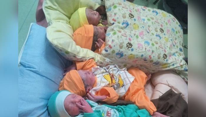 راولپنڈی:خاتون کے ہاں بیک وقت 6 بچوں کی پیدائش