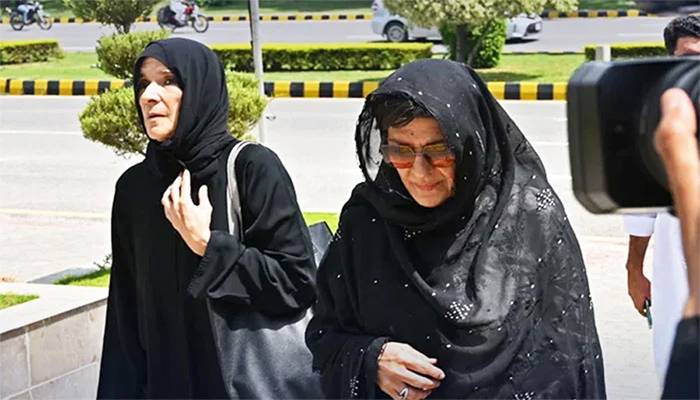 جناح ہاؤس حملہ کیس:علیمہ اور عظمیٰ خان کی عبوری ضمانتوں میں توسیع