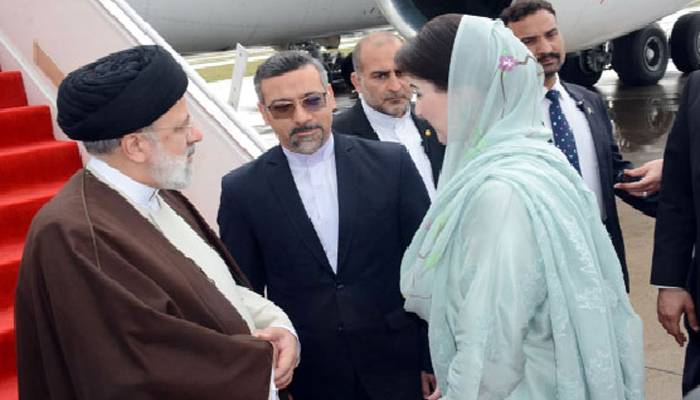ایرانی صدر کی لاہورآمد،وزیراعلیٰ مریم نواز اور صوبائی وزراء نےاستقبال کیا