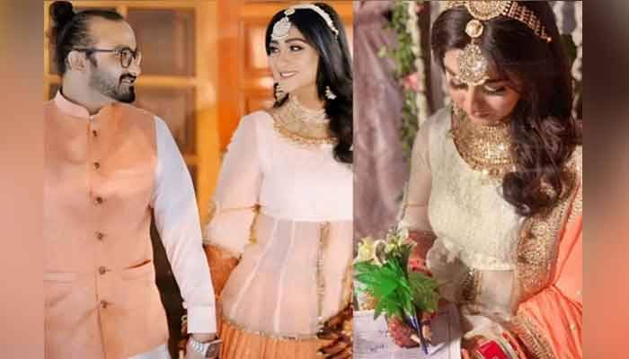 اداکارہ مدیحہ رضوی طلاق کے ڈیڑھ برس بعد شادی کے بندھن میں بندھ گئیں