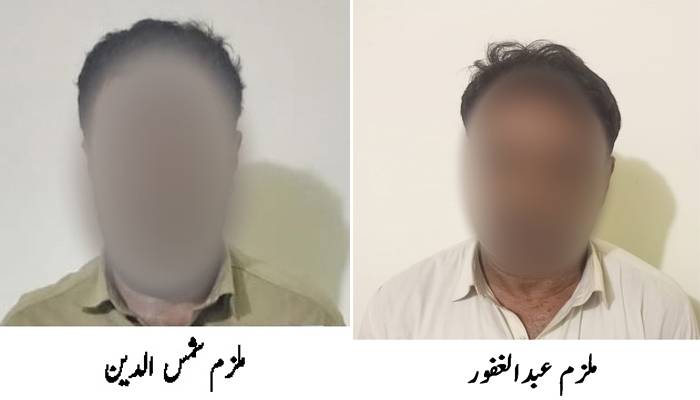 کراچی:رینجرزاوراینٹی نارکو ٹکس فورس کی مشترکہ کارروائی،2ملزمان گرفتار