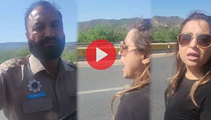 خاتون کی  موٹروے پولیس اہلکاروں کے ساتھ تلخ کلامی، گالم گلوچ کی ویڈیو سوشل میڈیا پر وائرل